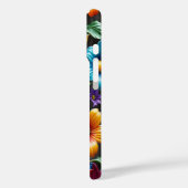 ガラスカラフル花#11 - iPhone 16ケース Case-Mate iPhoneケース (裏面 / 左)