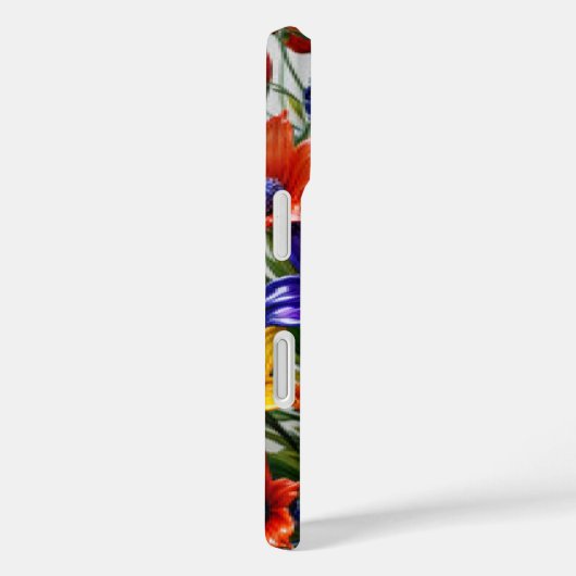 ガラスカラフル花#2 - iPhoneケース Case-Mate iPhoneケース (裏面 / 右)