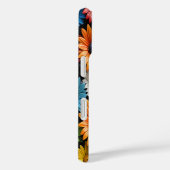 ガラスカラフル花#8 - iPhone 16ケース Case-Mate iPhoneケース (裏面 / 右)
