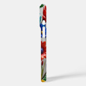 ガラスカラフル花#9 - iPhone 16ケース Case-Mate iPhoneケース (裏面 / 左)