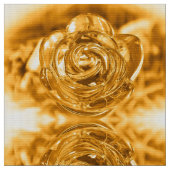 ガラスガーデンバライン金ゴールド ファブリック (クローズアップ)