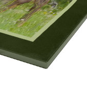 ガラスキッチンのカッティングボード – イエローストーンエルク カッティングボード (角)