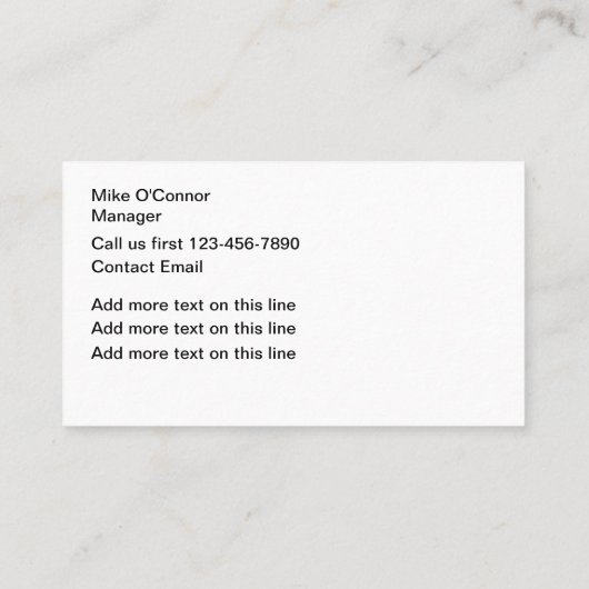ガラスクール車の修理の名刺 名刺 (裏面)