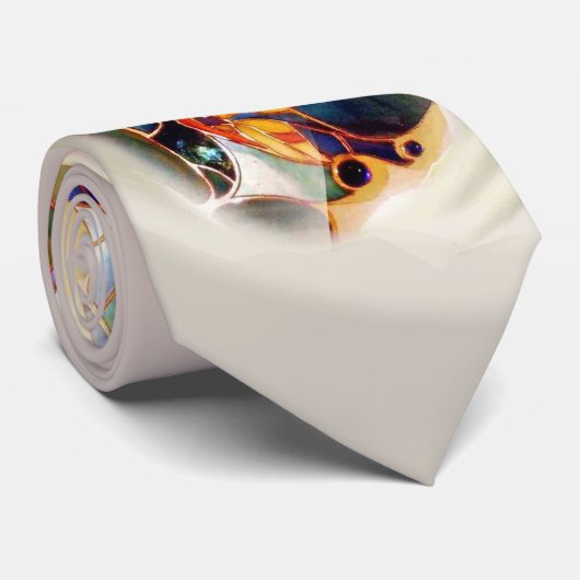 ガラスコイフィッシュジャパンアート結婚のネクタイ ネクタイ (ロール)