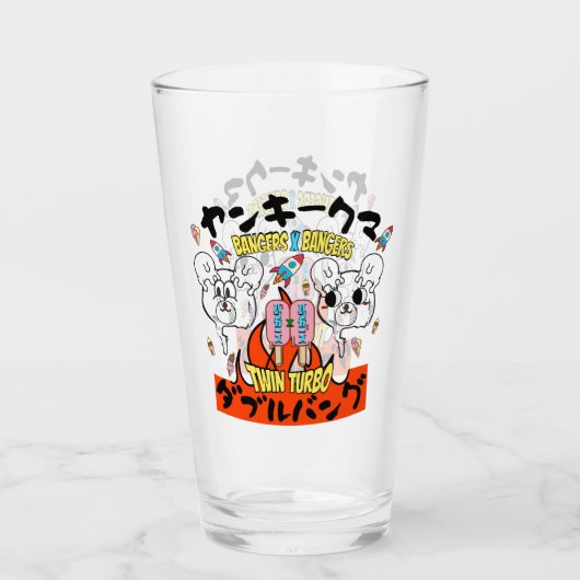 ガラスコップ (正面)