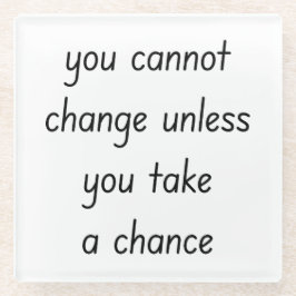 ガラスコースターの変更 ガラスコースター