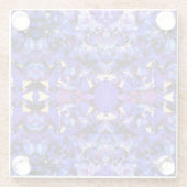 ガラスコースターアメジスト#2 ガラスコースター (裏面)