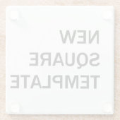 ガラスコースターテンプレート ガラスコースター (裏面)