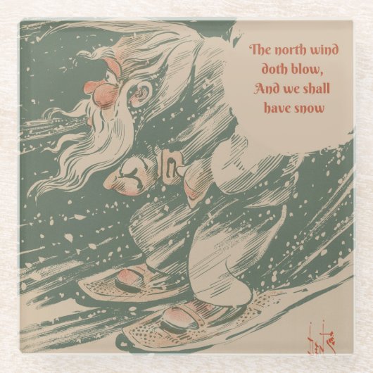 ガラスコースター北風 ガラスコースター (正面)