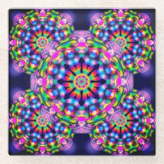 ガラスコースター (正面)