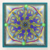 ガラスコースター (正面)