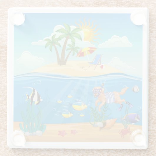 ガラスコースター (裏面)