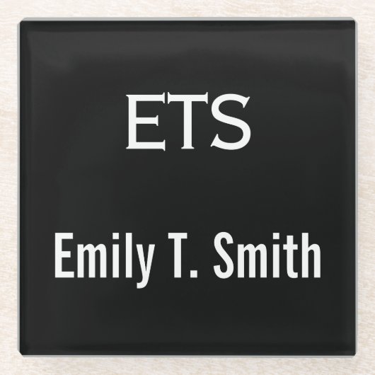 ガラスコースター (正面)