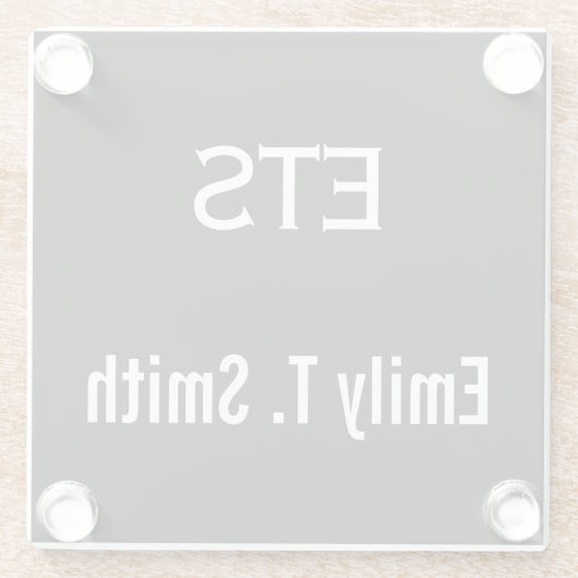 ガラスコースター (裏面)