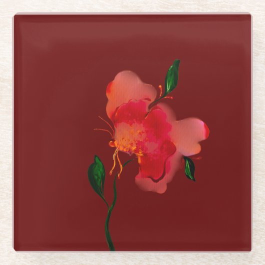 ガラスコースター (正面)