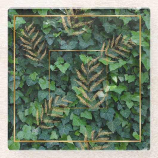 ガラスコースター (正面)