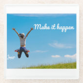 ガラスコースター (正面)