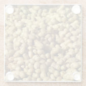 ガラスコースター – ピーナッツの山 (裏面)