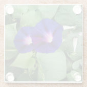 ガラスコースター(フローラ画像付) ガラスコースター (裏面)