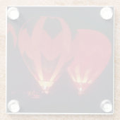 ガラスコースター – モーニンググロー (裏面)