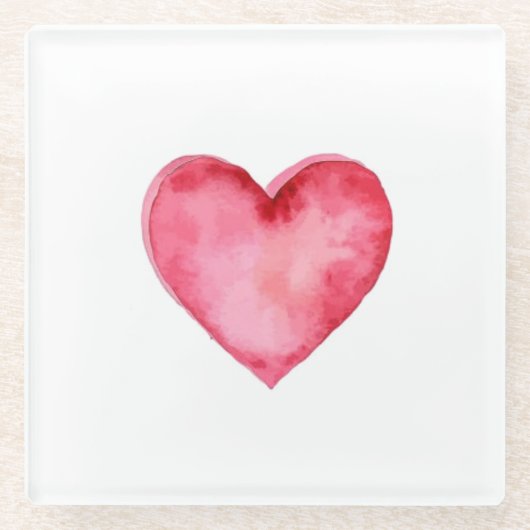 ガラスコースター – 影 (正面)