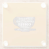 ガラスコースター – Word Cloud (裏面)