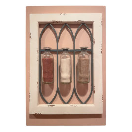 ガラスサンドボトルメタルウォールアート メタルプリント