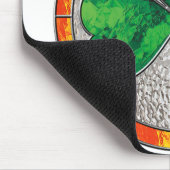 ガラスシャムロック マウスパッド (コーナー)