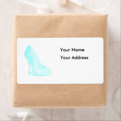 ガラススリッパの背景 ラベル (インサイチュ)