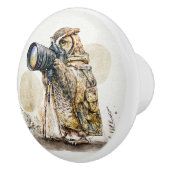 ガラスセラミックのノブを通して セラミックノブ (右)