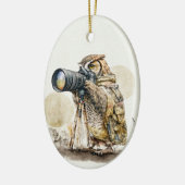 ガラスセラミックオーナメントを通して セラミックオーナメント (左)