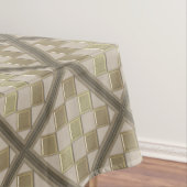 ガラスタイル3Dベージュ色 テーブルクロス (インサイチュ)