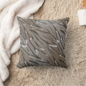 ガラスタイル3D液状タイガーゼブラ皮レザー クッション (ブランケット)