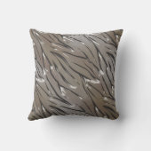 ガラスタイル3D液状タイガーゼブラ皮レザー クッション (裏面)