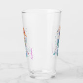 ガラスタンプラー – シーホース海洋生物 タンブラーグラス (左)