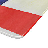 ガラステキサス州の旗のまな板 カッティングボード (角)