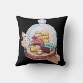 ガラスドーム下のデザート クッション (裏面)