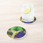 ガラスハチドリ コースター (側面)