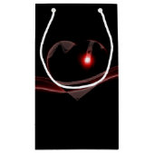 ガラスハート反射 スモールペーパーバッグ (裏面)