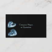 ガラスハート名刺 名刺 (裏面)