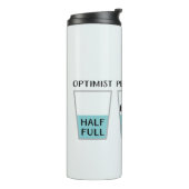 ガラスハーフフルおもしろいミーム タンブラー (回転左)