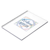 ガラスハーフフルウェルネス戦士ノートブック ノートブック (左側)