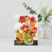 ガラスハーフフル ポストカード (スタンド正面)