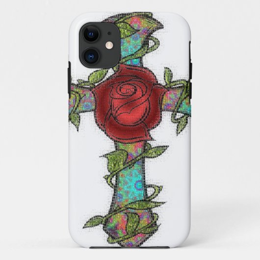 ガラスバラクロス Case-Mate iPhoneケース (裏面)