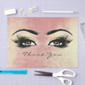 ガラスバラ金ゴールドピーチラッシュサンキューアイズ 薄葉紙 (クラフト)