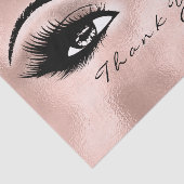 ガラスバラ金ゴールドメタリックまつげありがとう目 薄葉紙 (詳細)