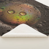 ガラスパネル上の水滴 シェルパブランケット (3/4)