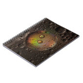 ガラスパネル上の水滴 ノートブック (左側)