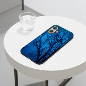 ガラスパーソナライズされたアート素晴らし、涙の木の青 Case-Mate iPhoneケース