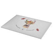 ガラスパーソナライズされたカッティングボーホディアバックヘッドブロ カッティングボード (角)